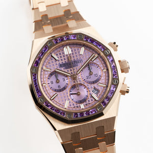 Audemars Piguet Royal Oak 26319OR.AY.1256OR.01 Chronograph Amethyst Dial (2021) — foto 7