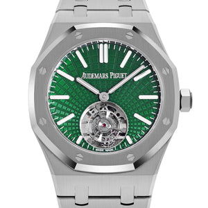 Audemars Piguet Royal Oak 26534TI.OO.1220TI.01 Flying Tourbillon Titanium Green Dial Limited Edition of 50 (2021) — foto 4
