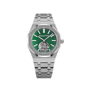 Audemars Piguet Royal Oak 26534TI.OO.1220TI.01 Flying Tourbillon Titanium Green Dial Limited Edition of 50 (2021) — foto 1