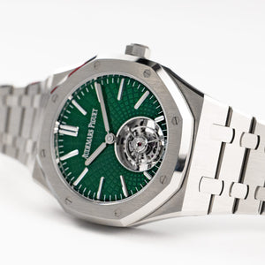 Audemars Piguet Royal Oak 26534TI.OO.1220TI.01 Flying Tourbillon Titanium Green Dial Limited Edition of 50 (2021) — foto 10