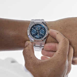 Audemars Piguet Royal Oak 26574BC.OO.1220BC.02 'John Mayer' Perpetual Calendar Blue Dial Limited Edition of 200 — foto 2
