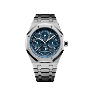 Audemars Piguet Royal Oak 26574ST.OO.1220ST.02 Perpetual Calendar Stainless Steel Dark Blue Dial — foto 1