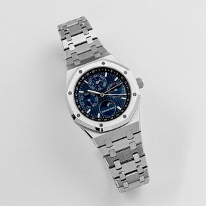 Audemars Piguet Royal Oak 26574ST.OO.1220ST.02 Perpetual Calendar Stainless Steel Dark Blue Dial — foto 3