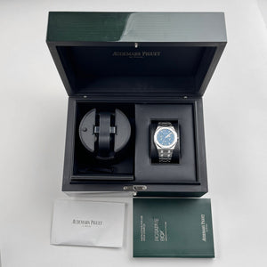 Audemars Piguet Royal Oak 26586IP.OO.1240IP.01 Perpetual Calendar RD2 Ultra-Thin Platinum Titanium Blue Dial (2022) — foto 6