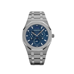 Audemars Piguet Royal Oak 26586IP.OO.1240IP.01 Perpetual Calendar RD2 Ultra-Thin Platinum Titanium Blue Dial (2022) — foto 1