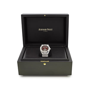 Audemars Piguet Royal Oak 26730ST.OO.1320ST.05 Selfwinding Flying Tourbillon Red Burgundy Stainless Steel — foto 8