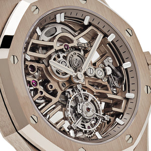 Audemars Piguet Royal Oak 26735SG.OO.1320SG.01 Selfwinding Flying Tourbillon Openworked Sand Gold — foto 5