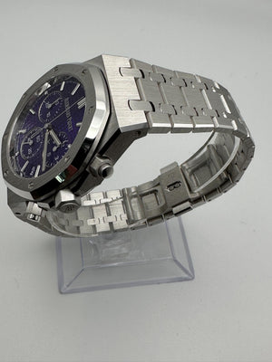 Audemars Piguet Royal Oak 26240BC.OO.1320BC.01 Chronograph 'Domaine de Murtoli Special Edition' White Gold Purple Dial — foto 3