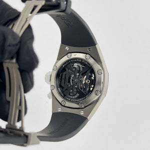 Audemars Piguet Royal Oak Concept 26580IO.OO.D010CA.01 Tourbillon GMT Titanium — foto 10