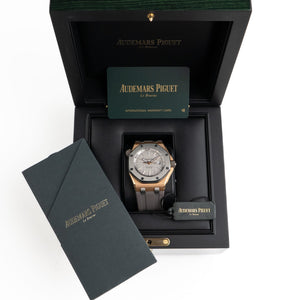Audemars Piguet Royal Oak Offshore 15711OI.OO.A006CA.01 Diver Rose Gold Grey Dial 'Japan' Limited Edition of 500 (2019) — foto 9