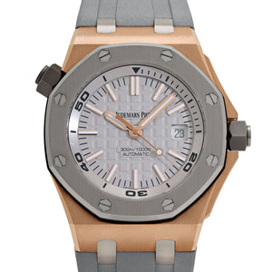 Audemars Piguet Royal Oak Offshore 15711OI.OO.A006CA.01 Diver Rose Gold Grey Dial 'Japan' Limited Edition of 500 (2019) — foto 4