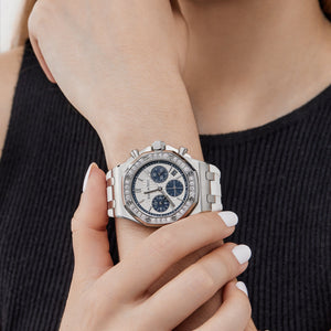 Audemars Piguet Royal Oak Offshore 26231ST.ZZ.D010CA.01.A Stainless Steel Silver Dial Diamond Bezel (2021) — foto 2