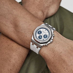 Audemars Piguet Royal Oak Offshore 26231ST.ZZ.D010CA.01.A Stainless Steel Silver Dial Diamond Bezel (2021) — foto 3