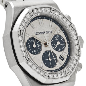 Audemars Piguet Royal Oak Offshore 26231ST.ZZ.D010CA.01.A Stainless Steel Silver Dial Diamond Bezel (2021) — foto 6