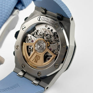 Audemars Piguet Royal Oak Offshore 26238ST.OO.A340CA.01 Chronograph Stainless Steel Blue Dial — foto 9