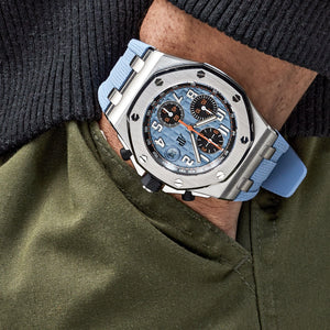 Audemars Piguet Royal Oak Offshore 26238ST.OO.A340CA.01 Chronograph Stainless Steel Blue Dial — foto 2