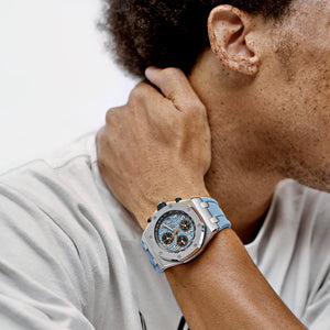 Audemars Piguet Royal Oak Offshore 26238ST.OO.A340CA.01 Chronograph Stainless Steel Blue Dial — foto 3