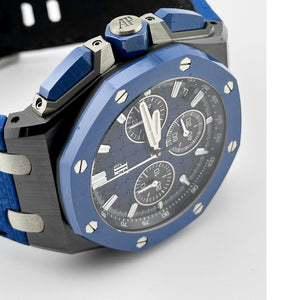 Audemars Piguet Royal Oak Offshore 26420CE.OO.A043VE.01 Chronograph Black/Blue Ceramic — foto 4