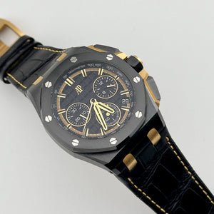 Audemars Piguet Royal Oak Offshore 26420CE.OO.A127CR.01 Chronograph Black Ceramic Yellow Gold Black Dial (2024) — foto 5