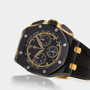Audemars Piguet Royal Oak Offshore 26420CE.OO.A127CR.01 Chronograph Black Ceramic Yellow Gold Black Dial (2023) — foto 9