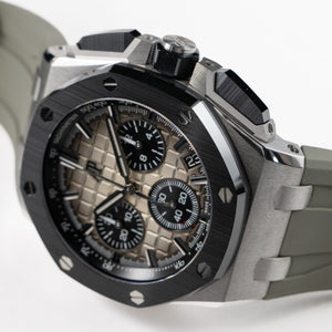 Audemars Piguet Royal Oak Offshore 26420SO.OO.A600CA.01 Chronograph Stainless Steel Smoked Light Brown Dial (2021) — foto 6