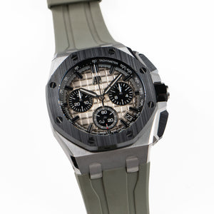 Audemars Piguet Royal Oak Offshore 26420SO.OO.A600CA.01 Chronograph Stainless Steel Smoked Light Brown Dial (2021) — foto 5