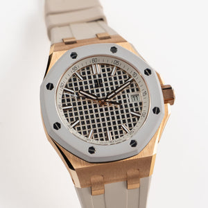 Audemars Piguet Royal Oak Offshore 77605OK.OO.A101CA.01 Selfwinding Rose Gold Ivory Dial (2024) — foto 5