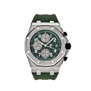 Audemars Piguet Royal Oak Offshore 26238TI.OO.A056CA.01 Chronograph Titanium Green Dial — foto 1