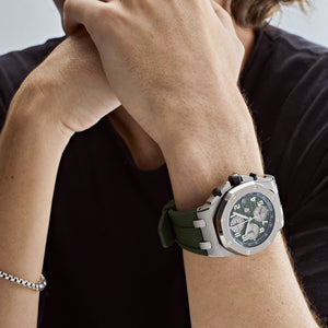 Audemars Piguet Royal Oak Offshore 26238TI.OO.A056CA.01 Chronograph Titanium Green Dial — foto 2