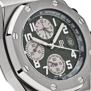 Audemars Piguet Royal Oak Offshore 26238TI.OO.A056CA.01 Chronograph Titanium Green Dial — foto 4
