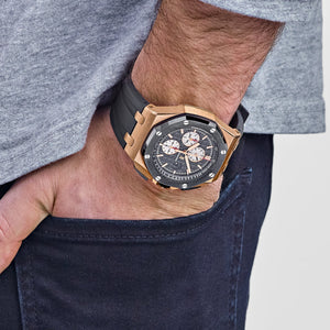 Audemars Piguet Royal Oak Offshore Chronograph 26401RO.OO.A002CA.01 Rose Gold Black Dial — foto 2