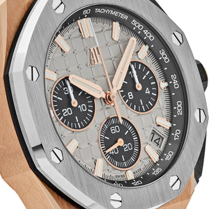 Audemars Piguet Royal Oak Offshore 26420OI.OO.A015VE.01 Chronograph Rose Gold Grey Dial — foto 4