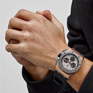Audemars Piguet Royal Oak Offshore 26420OI.OO.A015VE.01 Chronograph Rose Gold Grey Dial — foto 2