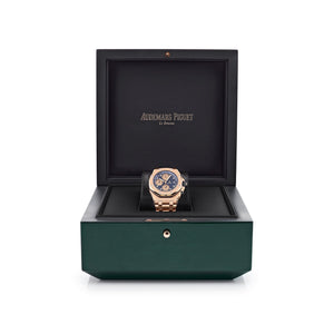 Audemars Piguet Royal Oak Offshore 26238OR.OO.2000OR.01 Chronograph 'Brick' Rose Gold Blue Dial (2024) — foto 7