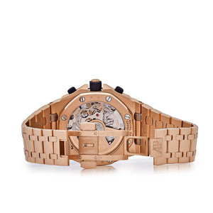 Audemars Piguet Royal Oak Offshore 26238OR.OO.2000OR.01 Chronograph 'Brick' Rose Gold Blue Dial (2024) — foto 5