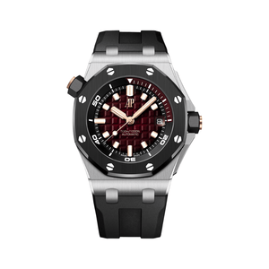 Audemars Piguet Royal Oak Offshore Diver 15720CN.OO.A002CA.02 White Gold Smoked Red Dial Limited Edition of 100 — foto 1