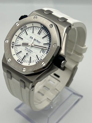 Audemars Piguet Royal Oak Offshore 15710ST.OO.A010CA.01 Diver Stainless Steel White Dial — foto 5
