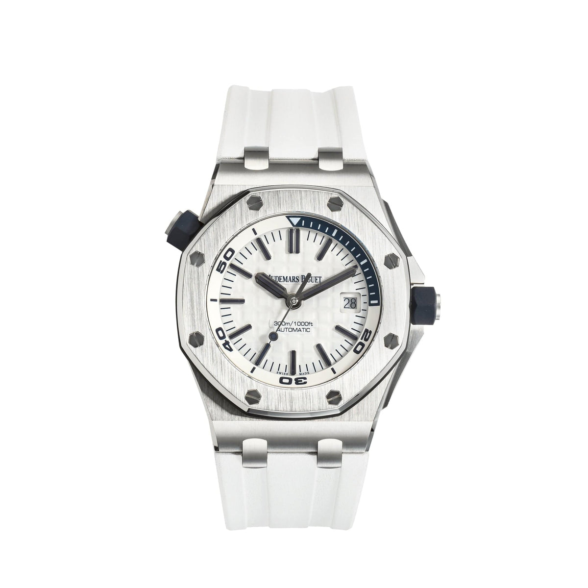 Audemars Piguet Royal Oak Offshore 15710ST.OO.A010CA.01 Diver Stainless Steel White Dial