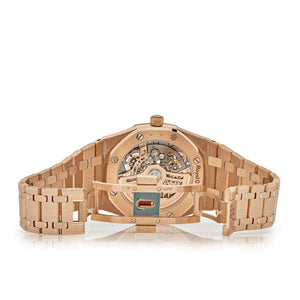 Audemars Piguet Royal Oak 16204OR.OO.1240OR.03 Openworked 'Jumbo' Extra-Thin Rose Gold — foto 6