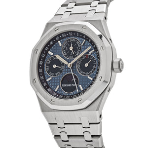 Audemars Piguet Royal Oak Perpetual Calendar 26574ST.OO.1220ST.03 Stainless Steel Ice Blue Dial — foto 3