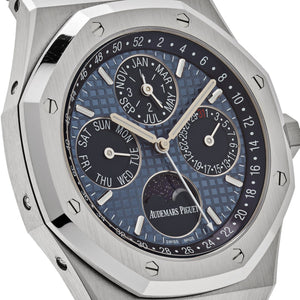 Audemars Piguet Royal Oak Perpetual Calendar 26574ST.OO.1220ST.03 Stainless Steel Ice Blue Dial — foto 5