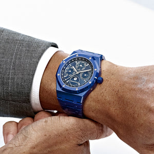 Audemars Piguet Royal Oak Perpetual Calendar 26579CS.OO.1225CS.01 Blue Ceramic Blue Dial — foto 2