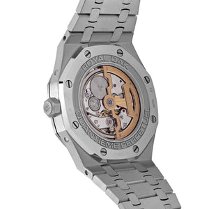 Audemars Piguet Royal Oak Perpetual Calendar 26598BC.ZZ.1220BC.01 'Qatar Edition' White Gold Burgundy Dial Diamond Bezel (2025) — foto 7