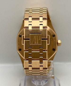 Audemars Piguet Royal Oak Perpetual Calendar 26574OR.OO.1220OR.02 Rose Gold Blue Dial — foto 9