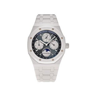 Audemars Piguet Royal Oak Perpetual Calendar 26579CB.OO.1225CB.01 White Ceramic Blue Dial (2019) — foto 1
