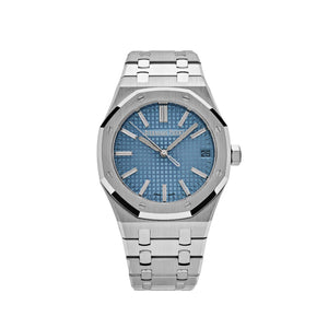 Audemars Piguet Royal Oak 15510BC.OO.1320BC.01 White Gold Blue Baguette Dial Limited Edition of 100 — foto 1