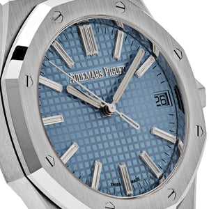 Audemars Piguet Royal Oak 15510BC.OO.1320BC.01 White Gold Blue Baguette Dial Limited Edition of 100 — foto 5