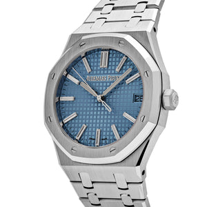 Audemars Piguet Royal Oak 15510BC.OO.1320BC.01 White Gold Blue Baguette Dial Limited Edition of 100 — foto 3