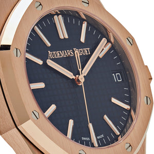 Audemars Piguet Royal Oak 15510OR.OO.1320OR.03 Rose Gold Blue Dial (2025) — foto 5