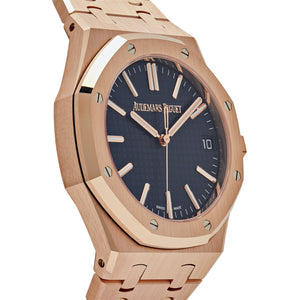 Audemars Piguet Royal Oak 15510OR.OO.1320OR.03 Rose Gold Blue Dial (2025) — foto 4